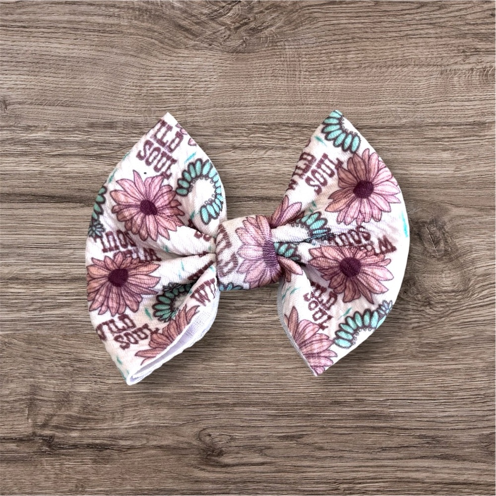 Western Hair Bow